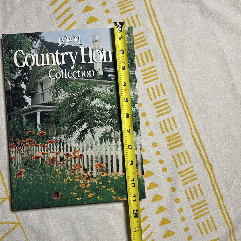 Vintage 1991 Country Home Collection Hardcover Book Decorating Ideas Beautiful - Picture 5 of 5